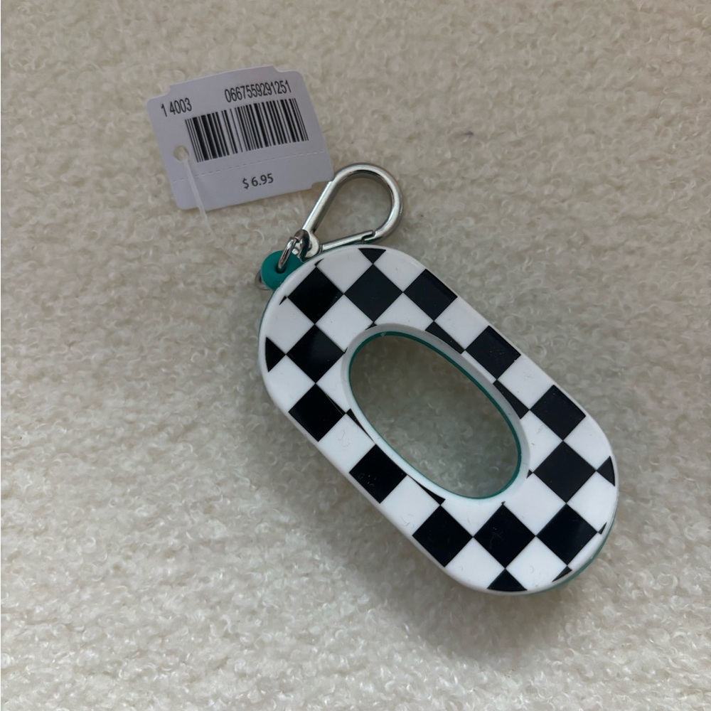 Bath & Body Works Black and White Checkered Holder